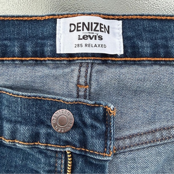 Denizen for LEVI’S 285 Relaxed Fit Straight Leg Stretch Blue Jeans ~ Men’s 42/30 - Picture 6 of 9